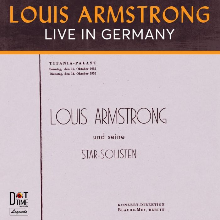 Louis Armstrong - Armstrong In Germany