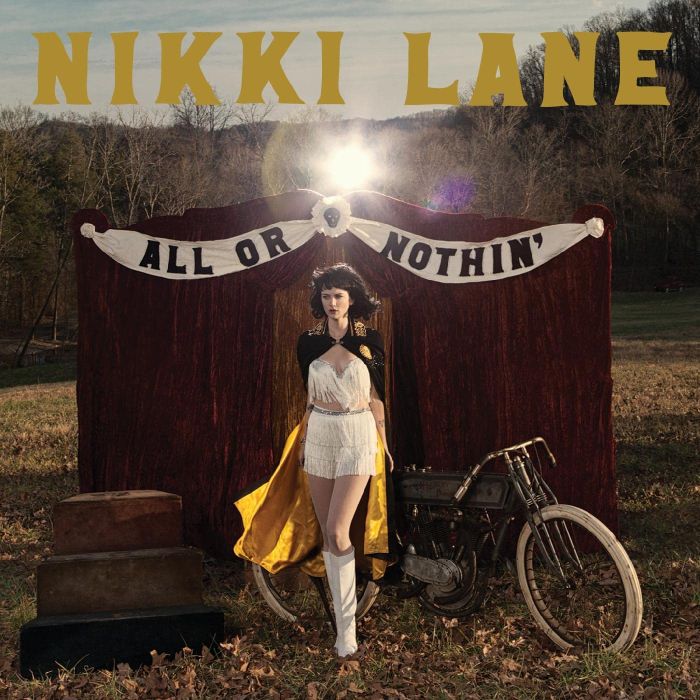 NIKKI LANE - ALL OR NOTHIN (METALLIC SILVER & YELLOW SWIRL VINYL)