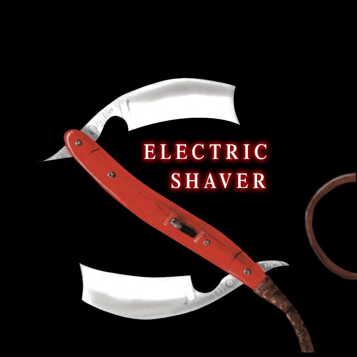 SHAVER - ELECTRIC SHAVER (METALLIC SILVER VINYL)