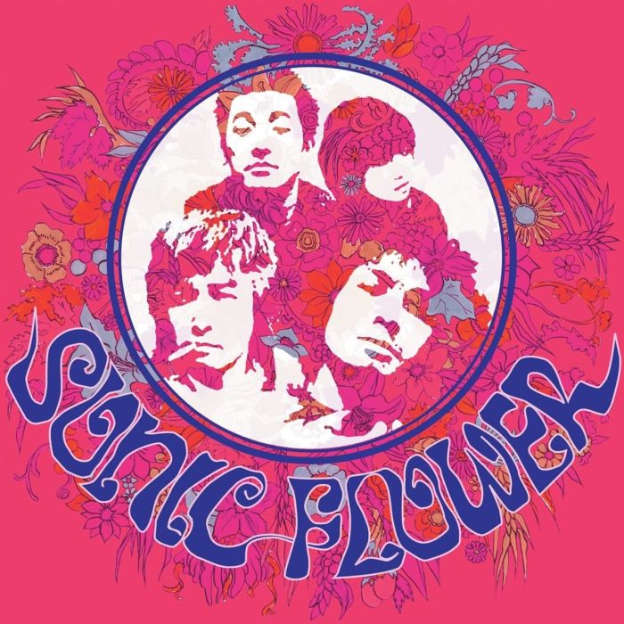 SONIC FLOWER - SONIC FLOWER (ALTERNATE COVER) (PINK/BLUE/WHITE VINYL)