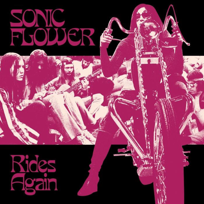 SONIC FLOWER - RIDES AGAIN (ALTERNATE COVER)