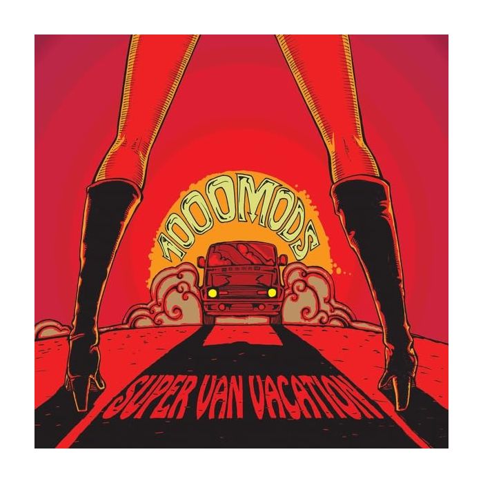1000MODS - SUPER VAN VACATION (YELLOW/RED/BLACK VINYL)