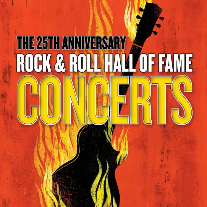 VARIOUS ARTISTS - 25TH ANNIVERSARY ROCK & ROLL HALL OF FAME CONCERTS