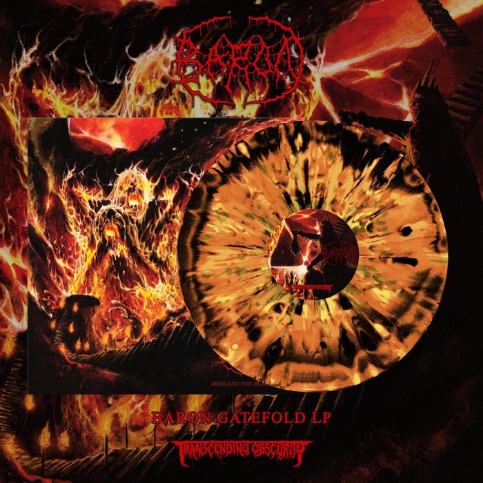 BARON - BENEATH THE BLAZING ABYSS (METALLIC EFFECT VINYL)