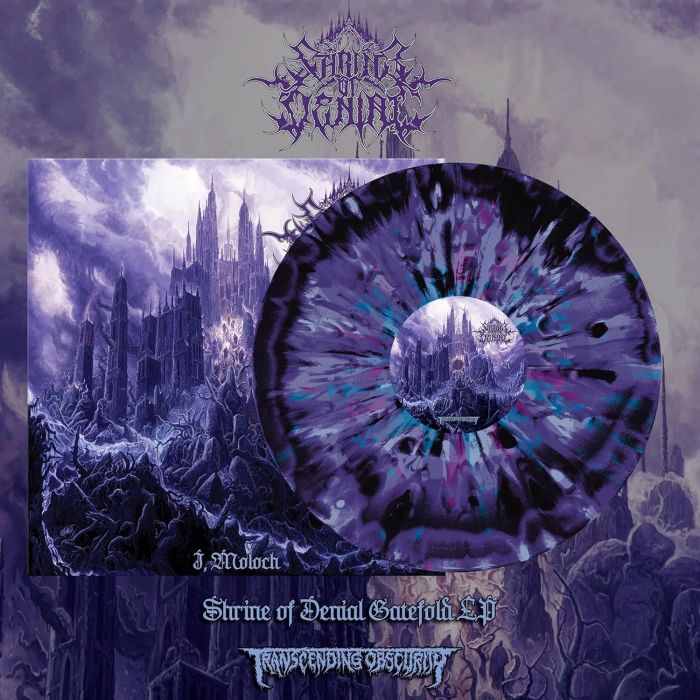 SHRINE OF DENIAL - I, MOLOCH (METALLIC EFFECT VINYL)