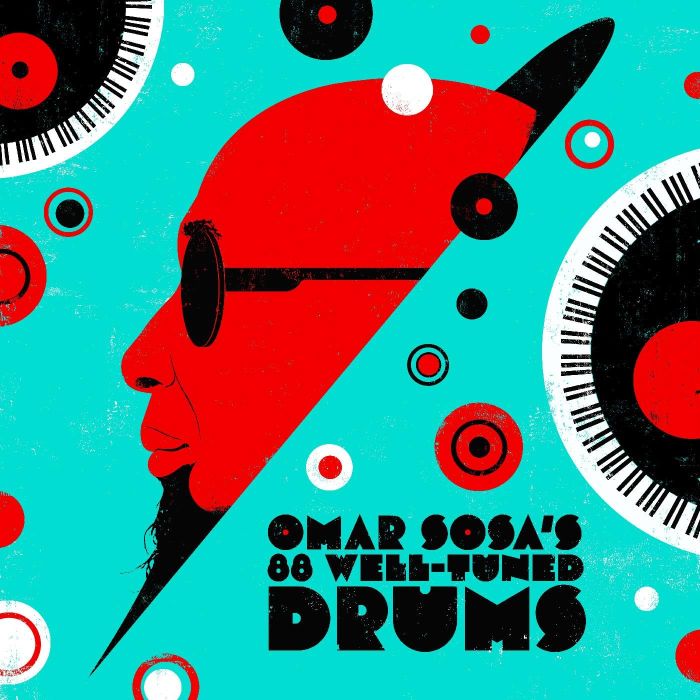 OMAR SOSA - OMAR SOSA'S 88 WELL-TUNED DRUMS (WHITE VINYL)