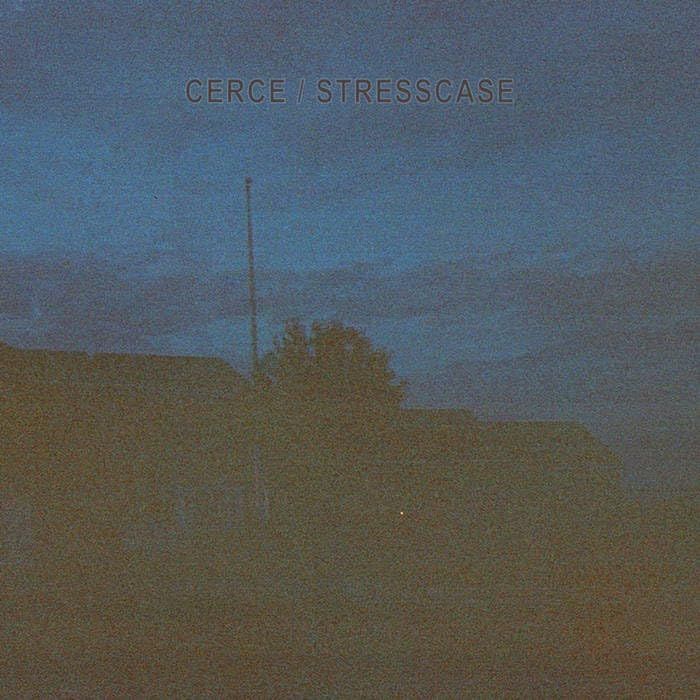 CERCE/STRESSCASE - SPLIT (BLUE VINYL)