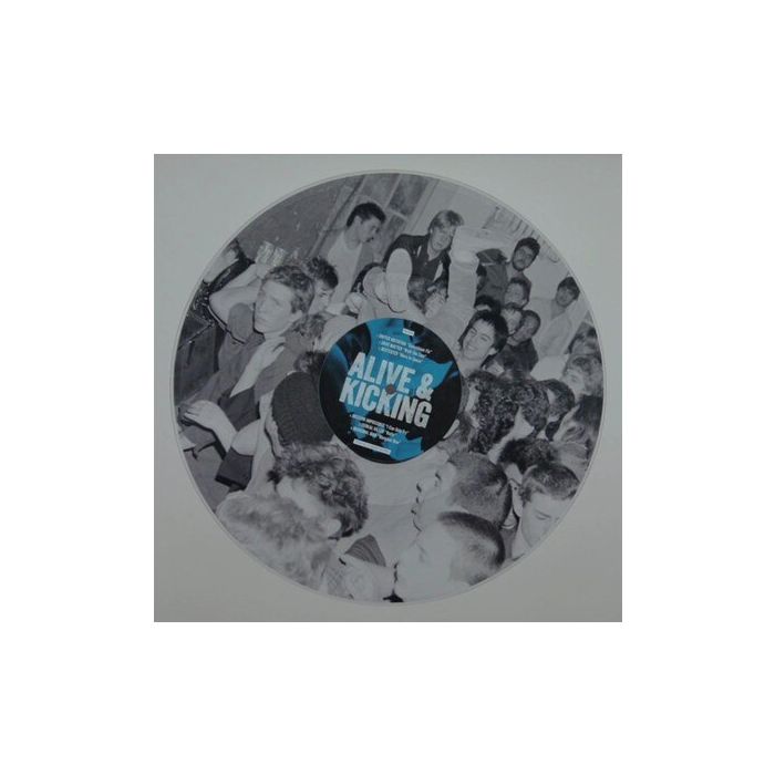 VARIOUS ARTISTS - ALIVE & KICKING (CLEAR W/ UV PRINT B-SIDE VINYL)