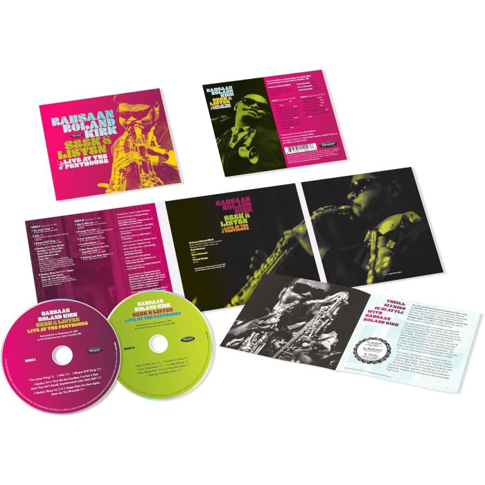 RAHSAAN ROLAND KIRK - SEEK & LISTEN: LIVE AT THE PENTHOUSE