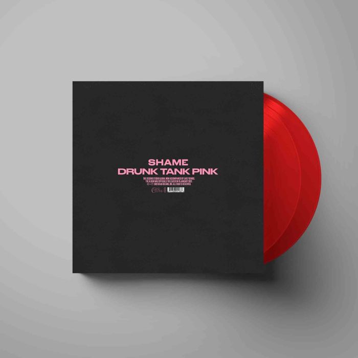 SHAME - DRUNK TANK PINK (OPAQUE SILVER COUNTERTOP VINYL)