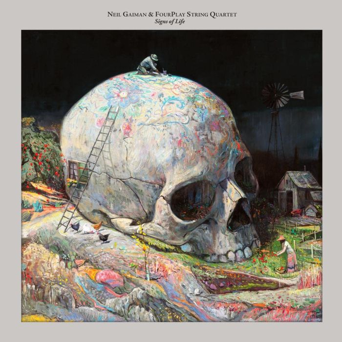 GAIMAN,NEIL & FOURPLAY STRING QUARTET - SIGNS OF LIFE (BOOK)