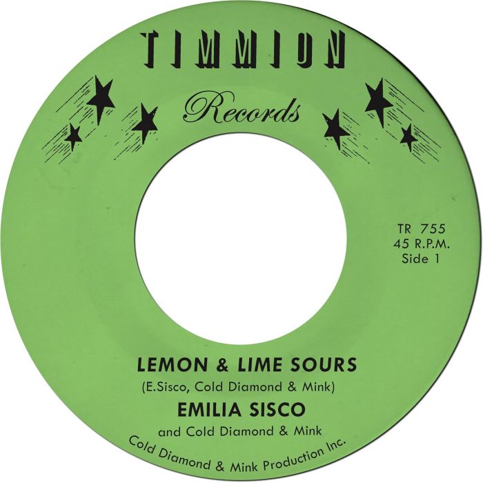 SISCO,EMILIA & COLD DIAMOND & MINK - LEMON N LIME SOURS (TRANSPARENT GREEN 7INCH)