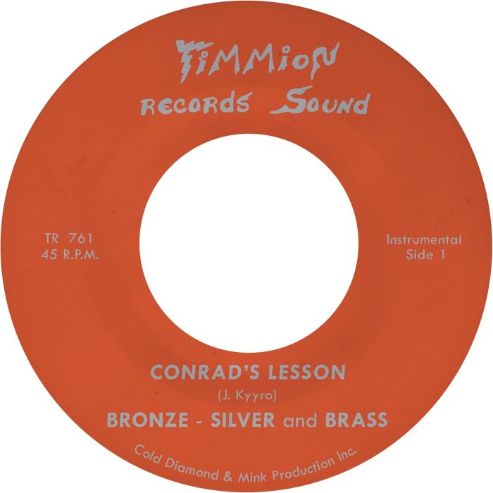 BRONZE, SILVER & BRASS - CONRAD'S LESSON