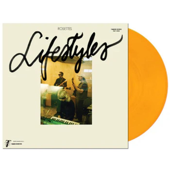 ROSETTES - LIFESTYLES (TRANSPARENT ORANGE VINYL)