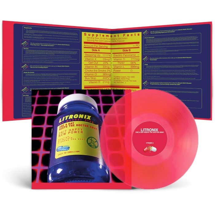 LITRONIX - ONE A DAY KEEPS THE DOCTOR AWAY (RED VINYL)