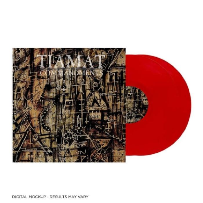 TIAMAT - COMMANDMENTS: AN ANTHOLOGY (RED VINYL)