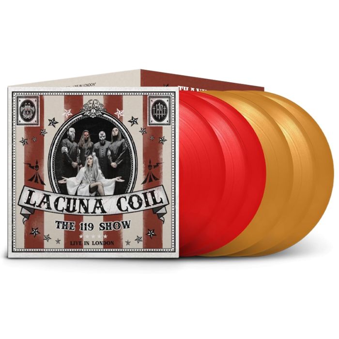 LACUNA COIL - 120 SHOW (LIVE IN LONDON) (GOLD RED)