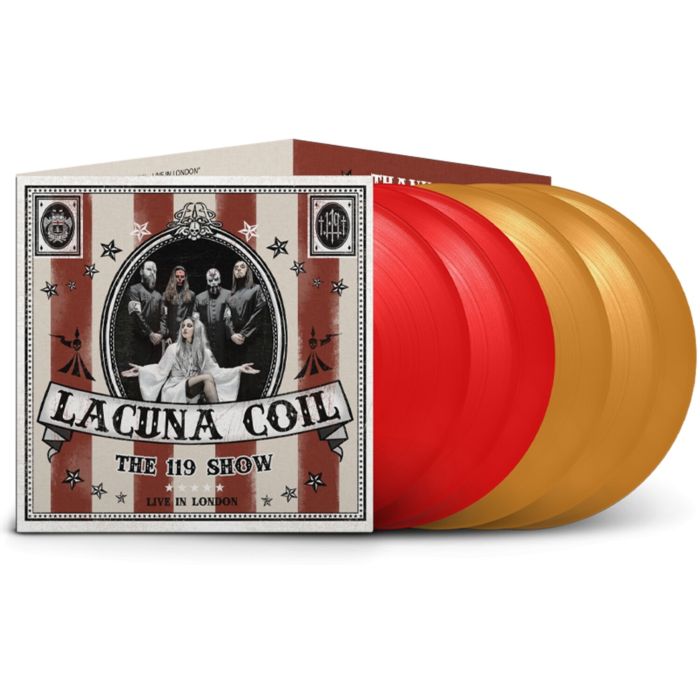 LACUNA COIL - 120 SHOW (LIVE IN LONDON) (GOLD RED)