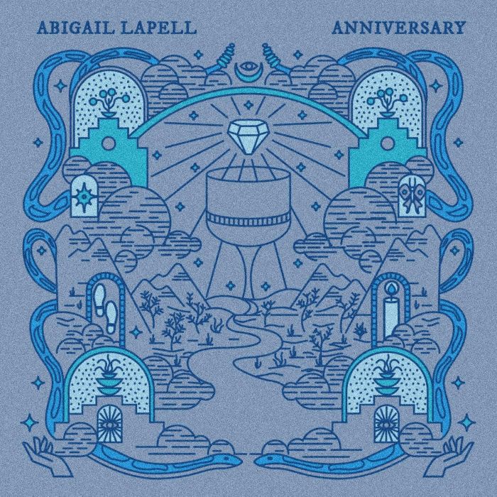 ABIGAIL LAPELL - ANNIVERSARY (AQUA BLUE VINYL)