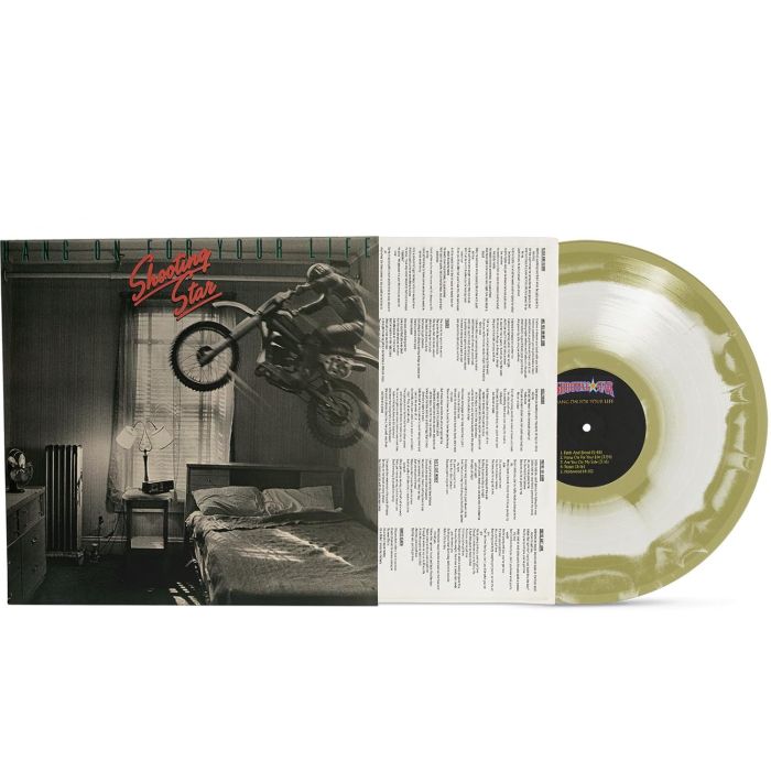 SHOOTING STAR - HANG ON FOR YOUR LIFE (GOLD/WHITE SUNBURST VINYL)