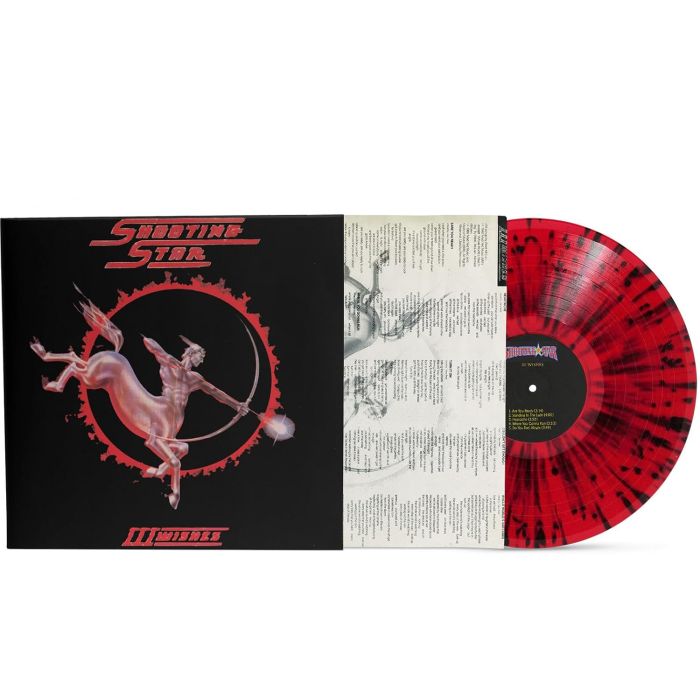 SHOOTING STAR - III WISHES (RED & BLACK SPLATTER VINYL)