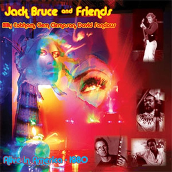 BRUCE,JACK & FRIENDS - ALIVE IN AMERICA (CLEAR VINYL)
