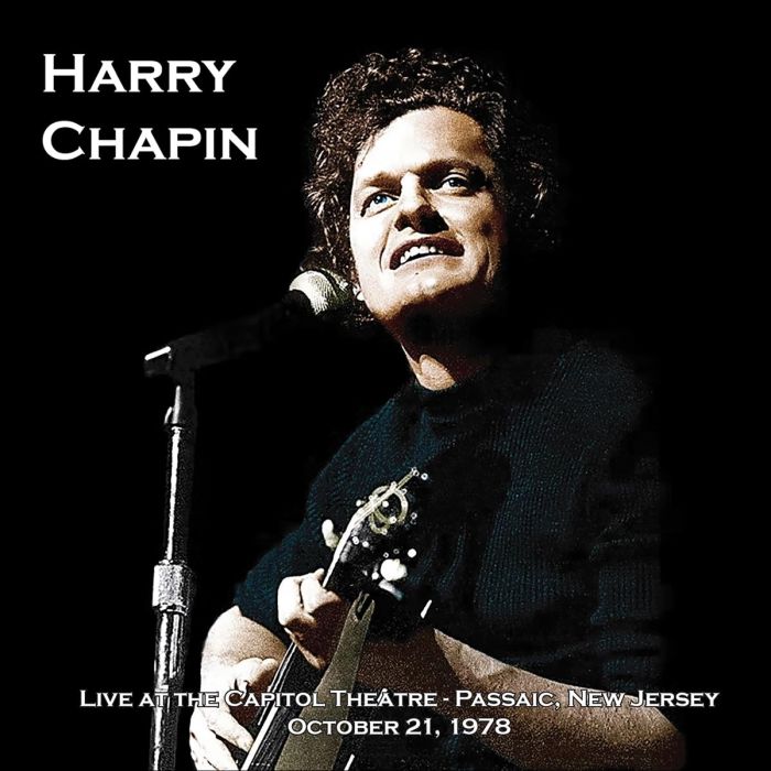 HARRY CHAPIN - LIVE AT THE CAPITOL THEATER, OCTOBER 21, 1978 (CLEAR MARBLE VINYL