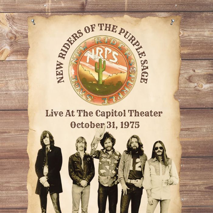 NEW RIDERS OF THE PURPLE SAGE - LIVE AT THE CAPITOL THEATER - OCTOBER 31 1975