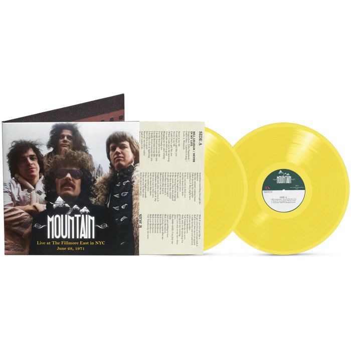 MOUNTAIN - LIVE AT THE FILLMORE EAST 1970 (YELLOW VINYL)