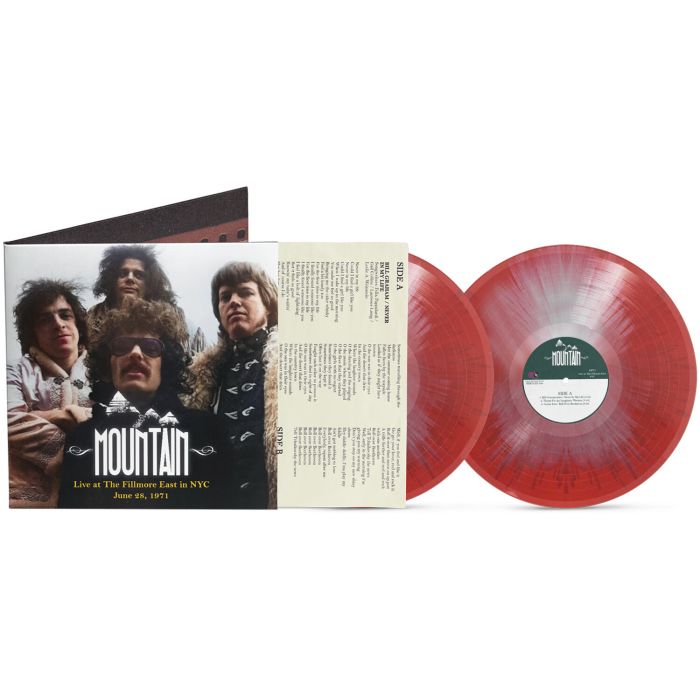 MOUNTAIN - LIVE AT THE FILLMORE EAST 1970 (RED SPLATTER VINYL)