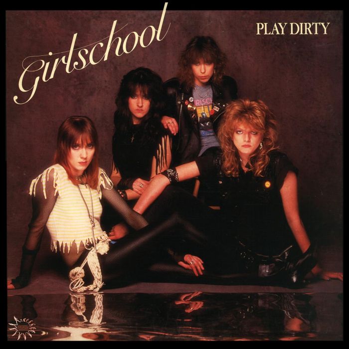 GIRLSCHOOL - PLAY DIRTY (RED VINYL)
