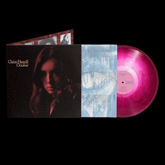 CLAIRE HAMILL - OCTOBER (RED MARBLE VINYL)