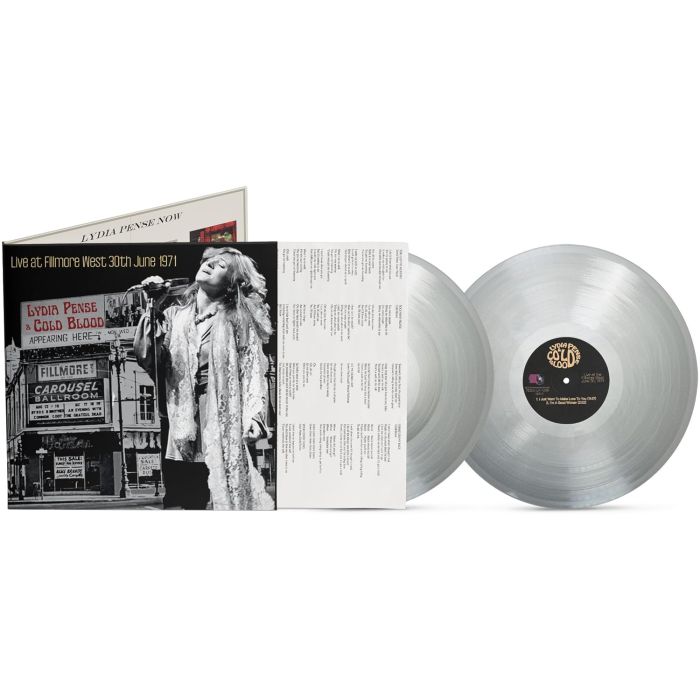 PENSE,LYDIA / COLD BLOOD - LIVE AT FILLMORE WEST - JUNE 30 1971 (SILVER VINYL/180G)