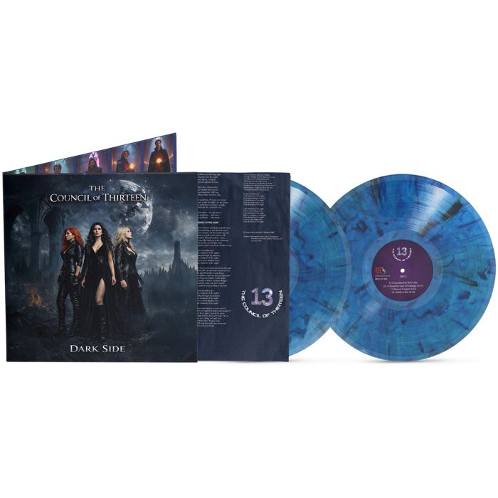 COUNCIL OF THIRTEEN - DARK SIDE (BLUE VINYL)
