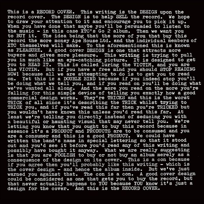 XTC - GO 2 (180G)