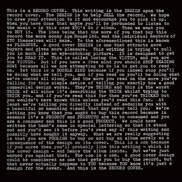 XTC - GO 2 (180G)
