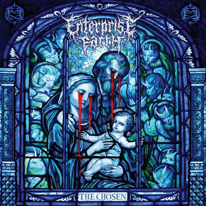 ENTERPRISE EARTH - CHOSEN (GHOSTLY VINYL (CLEAR WITH COBALT))