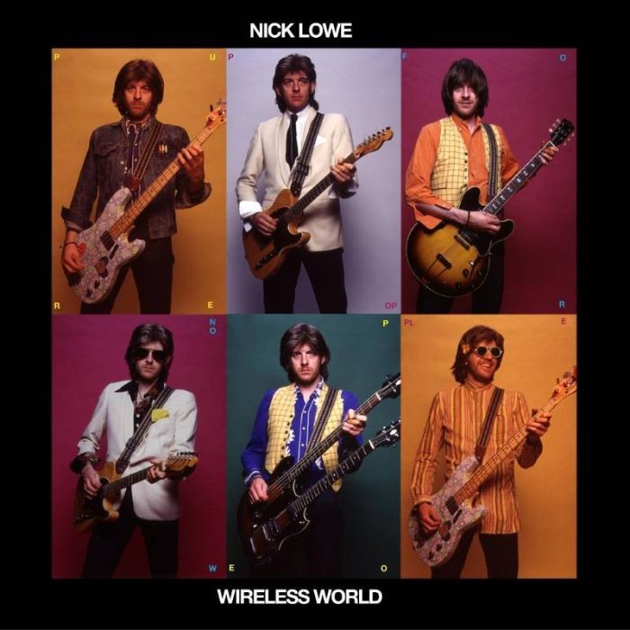 NICK LOWE - WIRELESS WORLD (TRANSPARENT GREEN WITH BLACK SWIRL VINYL)