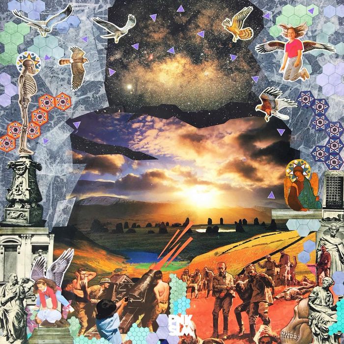 CHEMTRAILS - LOVE IN TOXIC WASTELAND/HEADLESS PIN UP GIRL (ORANGE VINYL)