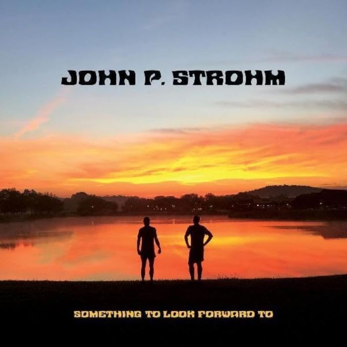 JOHN P. STROHM - SOMETHING TO LOOK FORWARD TO (RED TRANSPARENT & WHITE SWIRL VINYL