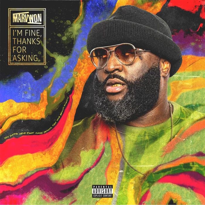 MARV WON - I'M FINE, THANKS FOR ASKING (ORANGE, YELLOW & RED VINYL)
