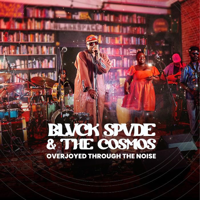 BLVCK SPVDE & THE COSMOS - OVERJOYED THROUGH THE NOISE (SPACE SWIRL RED & BLUE VINYL)