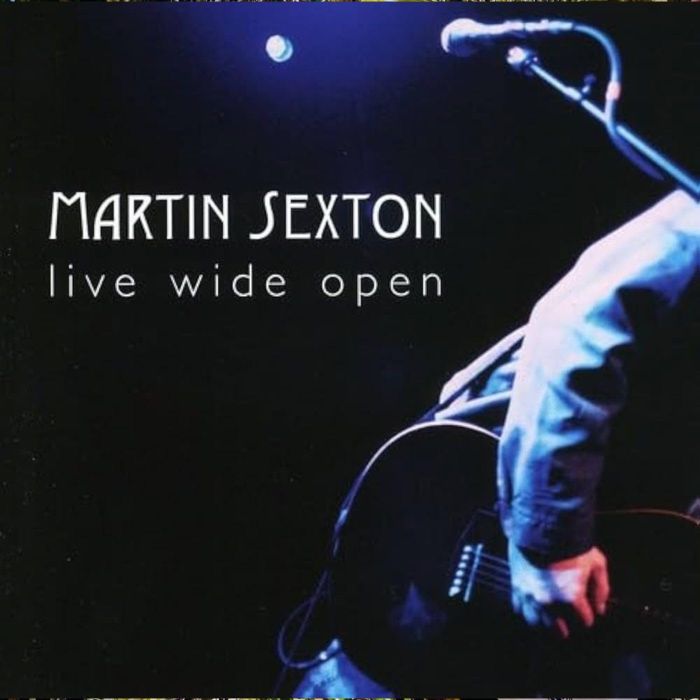 MARTIN SEXTON - LIVE WIDE OPEN (BLUE & VIOLET VINYL)