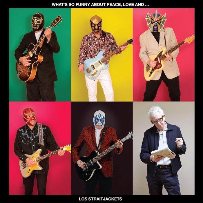 LOS STRAITJACKETS - WHAT'S SO FUNNY ABOUT PEACE, LOVE & LOS STRAITJACKETS (YELLOW VIN