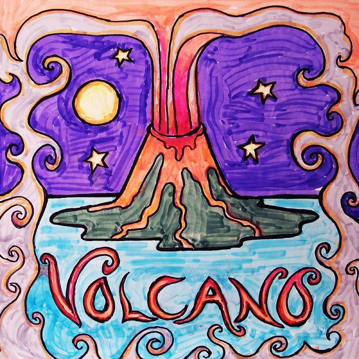 VOLCANO - VOLCANO (VOLCANIC VINYL)