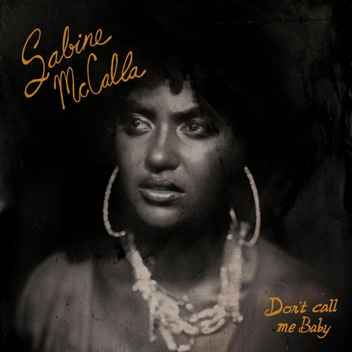 SABINE MCCALLA - DON'T CALL ME BABY (ORANGE/BLACK MARBLE VINYL)