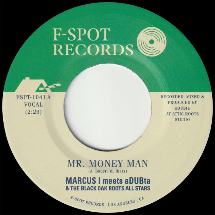 MARCUS I MEETS ADUBTA - MR. MONEY MAN B/W VERSION