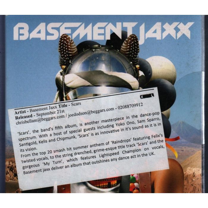 BASEMENT JAXX - SCARS