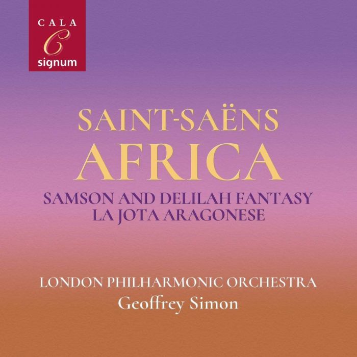 LONDON PHILHARMONIC ORCHESTRA; GEOFFREY SIMON - SAINT-SAENS: AFRICA