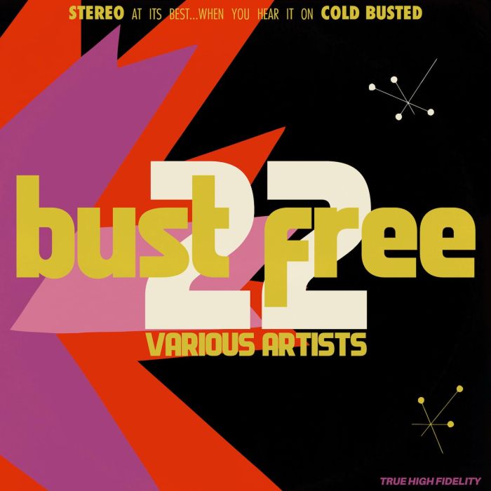 VARIOUS ARTISTS - BUST FREE 22 (180G/MARBLED WHITE & PINK VINYL)